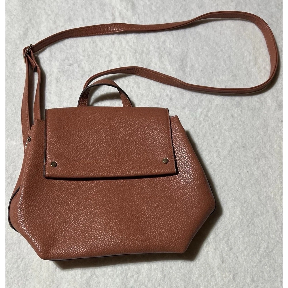 New Day Brown Backpack Converts Crossbody Shoulder‎ Straps